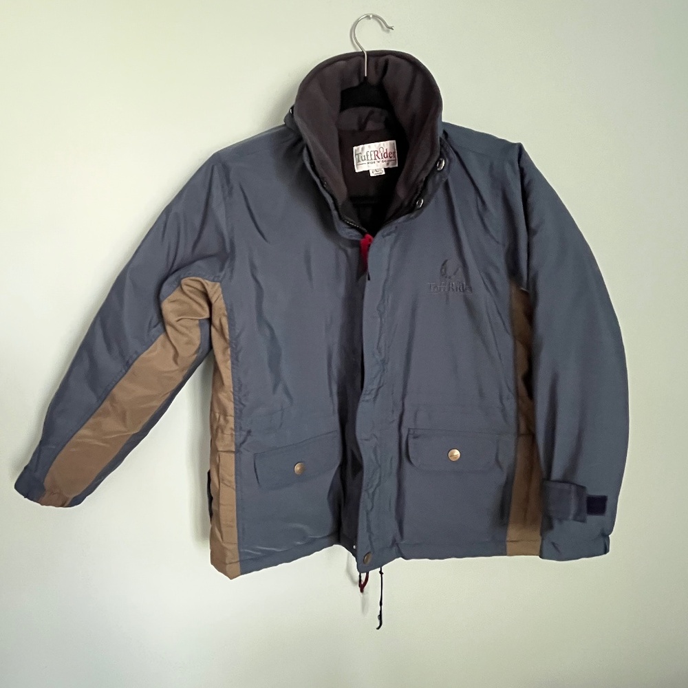 Tuff Rider Youth Riding/Barn Insulated Winter Coat (Youth L)